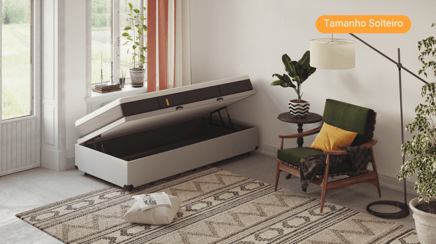 Cama Baú - Solteiro